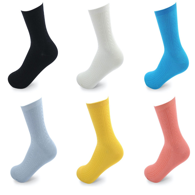 Anti-Odor EU 38-41 Women Summer Spring Bamboo Socks Set of 6 pairs S04